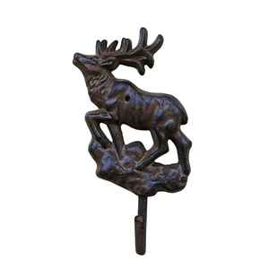 Customized Handcrafted Curly design Matte Black Powder Coated Finished Iron Hook For Decor For <b>Wall</b> <b>Hanging</b> For Closet - Product Image 6