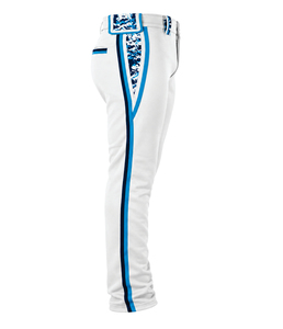 Custom Sublimation Men Adult Printed Baseball <b>Pants</b> Custom High Quality Blue Team Baseball <b>Pants</b> Men - Product Image 6