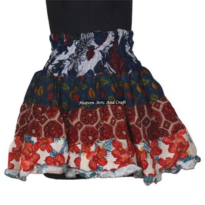 New Cotton Mini Patch Work <b>Skirt</b> Printed Mini <b>Skirt</b> Boho Stylish Multi Color Patch Cotton Mini Sexy <b>Skirt</b> for Summer Wear - Product Image 2