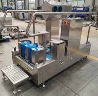 Station d'hygiène pour le personnel de l'industrie alimentaire : Désinfectant pour les mains et les bottes, station de désinfection pour le contrôle sanitaire des travailleurs