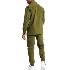 Chándal de 2 piezas para hombre, con 6 bolsillos, estilo, cuello vuelto - Product Image 2