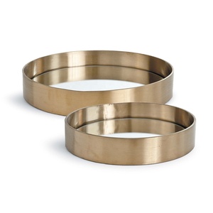 ถาดเงินชุบมาใหม่สำหรับร้านอาหารโรงแรมและถาดบาร์ถาดเสิร์ฟโลหะบนโต๊ะสำหรับตกแต่งบ้าน - Product Image 3