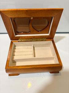 <b>Decorative</b> Modern Eco-Friendly Wooden Jewelry Organizer <b>Box</b> Handmade Hand Carved Intricate Wood Carving <b>Storage</b> Case <b>for</b> Women - Product Image 4