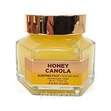 Mascarilla Facial Nocturna Holika Holika Honey Skin Canola Honey Renewal 90ml con Ingredientes Herbales (1 Unidad) - Product Image 1