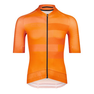 Wholesale Super Lightweight Men's <b>Cycling</b> Zipper Jersey Breathable Quick Dry Eco-Friendly Polyester Customizable High Quality - Product Image 1