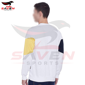 Wholesale <b>Plain</b> Men <b>Sweatshirt</b> Custom Logo Blank Loose Fit Crew Neck Heavy Weight Fleece Pullover <b>Sweatshirt</b> For Men - Product Image 3