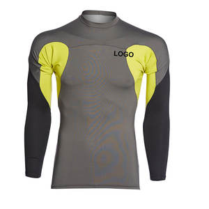 Traje de Baño Deportivo Personalizado de Alta Calidad, Sublimado, de Spandex/Poliéster, Compresión, Transpirable, Unisex, Manga Larga, para Gimnasio, Artes Marciales - Product Image 1