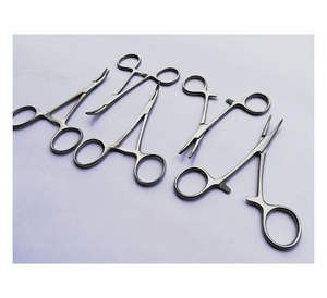 Pinzas Halstead Mosquito Kelly, Instrumentos Veterinarios, Pinzas Arteriales Spencer Wells 125mm 140mm 160mm 180mm Stride de Surgiright - Product Image 3