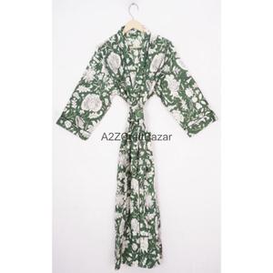 Ensemble de pyjama pour femmes en coton 100% imprimé floral romantique, col en V, manches longues, pour l'automne/l'hiver/le printemps/l'été - Product Image 1