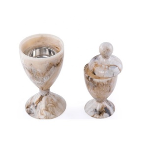 Elegant Resin <b>Bakhoor</b> Burner Set of 2 – <b>Oud</b> Incense Holder Middle Eastern Style Gifts Majlis Home Decor Wholesale - Product Image 2