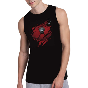 Vente directe d'usine, t-shirts sans manches pour hommes, t-shirts sans manches de haute qualité, t-shirts de sport pour hommes, t-shirts de fitness - Product Image 1