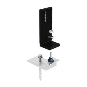 ฐานเปลี่ยนกระเบื้อง ironridge ในสีดำ-KOB-1L02-B1 - Product Image 1