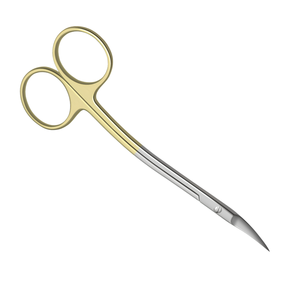 Ciseaux chirurgicaux ophtalmiques professionnels manuels TC La Grange en acier inoxydable, certifiés CE, ensemble d'instruments Ariston International - Product Image 1
