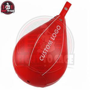 Sac de frappe rapide à double extrémité de qualité supérieure avec sangles élastiques robustes – Ballon de réflexe pour la boxe, le MMA, le Muay Thai et l'entraînement au combat - Product Image 2