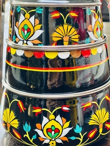 King Vente à Chaud Impression de Logo Personnalisé Boîte à Bento pour Enfants à 4 Compartiments Boîte à Lunch de Rentrée Scolaire avec Serrures Boîte à Lunch Rouge à 3 Niveaux - Product Image 5