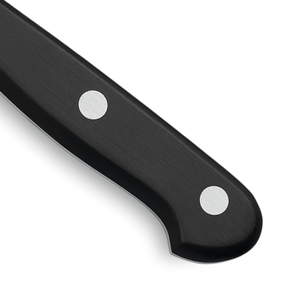 Couteau utilitaire professionnel de 4,5 pouces avec lame en acier inoxydable tranchante, manche noir à triple rivet pour la cuisine, les fruits, les légumes, la viande - Product Image 5