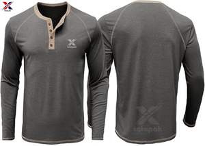 Camisetas al por mayor para hombre, manga corta, precio OEM, de tejido de punto sólido de secado rápido que absorbe la humedad, para eventos de club. - Product Image 3