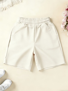 Exercise Casual Everyday Athletic Pocket Mid Length Comfortable <b>Pull</b> Mens Soft Fleece Shorts Drawstring Waist Lounge Fitness - Product Image 2