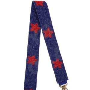 Star Beaded Purse Strap Handmade Western-Themed Accessory for Rodeos, Festivals, and Everyday Bag Strap Beaded Beaded - Product Image 1