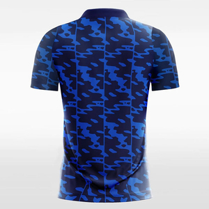 Camisetas de Fútbol Personalizadas al Por Mayor, de Alta Calidad y Bajo Precio, Manga Corta, 100% Poliéster, Uniforme de Entrenamiento, Servicio OEM - Product Image 3