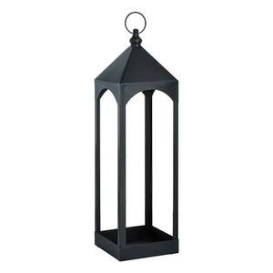 Durable metal candle lantern with strong handle easy to carry for outdoor activities and <b>emergency</b> <b>lighting</b> purposes - Product Image 4