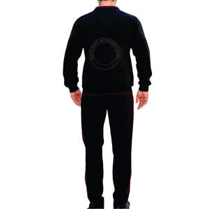 Survêtement en polyester et coton, tissu doux, coupe confortable, conçu pour l'entraînement sportif, les tenues décontractées et une utilisation quotidienne active. - Product Image 5