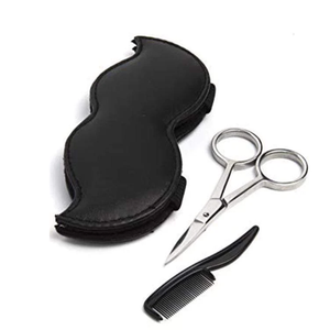Kit de Cuidado Personal para Hombres, Tijeras para Barba, Recortador de Bigote - Product Image 5