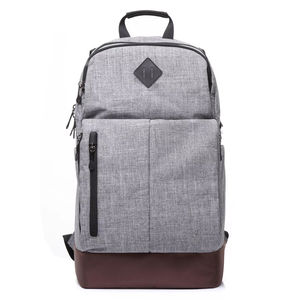 Nouveauté Sac à dos scolaire unisexe tendance en polyester avec fermeture éclair, imperméable, pour le sport et les voyages - Product Image 1