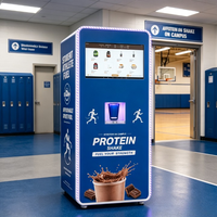 Machine automatique de boissons protéinées intelligentes avec 7 bacs et surveillance à distance pour les studios de fitness.