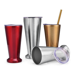 Mug à cocktail en acier inoxydable à isolation sous vide, design personnalisé, écologique et populaire - Product Image 1