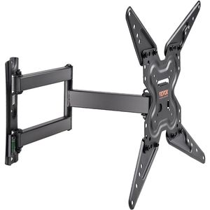 Supporto da Parete per TV con Regolazione Orizzontale e Inclinazione, Braccio Articolato per TV da 26-55 Pollici, Supporti e Carrelli per TV - Product Image 1