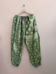 Boho Hippie Handmade Kantha Trouser <b>Pants</b> Yoga Pajama <b>Pants</b> Vintage <b>Harem</b> - Product Image 4