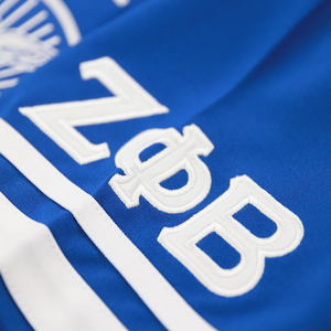 Maillot de football Zeta Phi Beta bleu roi, maillot de sororité ZPB pour femmes, chemise athlétique à col en V, vêtements grecs, style HBCU - Product Image 5