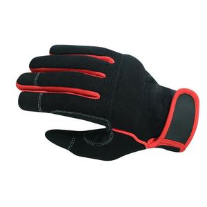 Meilleurs gants de mécanicien en cuir véritable personnalisés avec caractéristiques anti-choc ignifuges et anti-coupure - Product Image 1