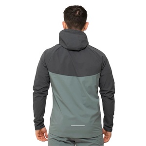 Hoodie Men's Casual Zippered Outdoor Rushing Wear Windbreaker Water Proof - Product Image 3
