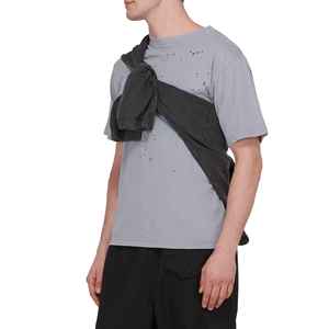 เสื้อยืดพรีเมียม NURJENNA INDUSTRIES สำหรับผู้ชาย แขนสั้น คอกลม ผ้าคอตตอน 100% ทรงโอเวอร์ไซส์ ยับยาก น้ำหนัก 200 กรัม - Product Image 3