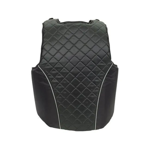 Men's Customized Color Canvas Casual <b>Quilted</b> Vest Zipper Closure Waterproof Quick Dry Breathable Sporty Outerwear Short Winter - Product Image 2