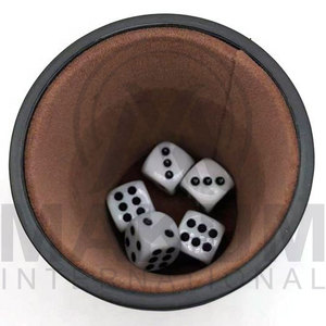 100% Genuine Leather <b>Dice</b> Cups Custom Logo Embossed - Product Image 3