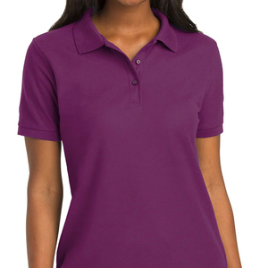 Factory Made Cheap Price <b>Women</b> Polo T-Shirt Top Selling New Design <b>Women</b> Polo T Shirt - Product Image 6