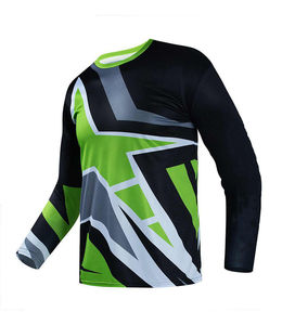 Ropa Deportiva para Hombre, Traje de Motocross MTB de Manga Corta, Personalizado, Talla Grande, Transpirable, Cómodo, Resistente, para Carreras Todoterreno - Product Image 2