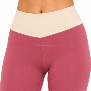 Leggings Deportivos de Cintura Alta para Mujer, Compresivos, para Yoga, Gimnasio, Entrenamiento, Running, Elásticos, Ropa Deportiva Activa - Product Image 3