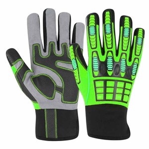 ถุงมือทำงานอมาราหนังสังเคราะห์คุณภาพสูง ทนทานต่อการเสียดสี ป้องกันมือสำหรับงานอุตสาหกรรม ถุงมือ TPR - Product Image 6