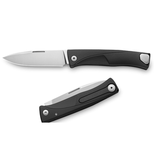 Navajas Plegables Negras con Mango Ligero y Delgado y Hoja de Corte Suave, Diseño Portátil de Bolsillo para Camping y Tareas Diarias - Product Image 4
