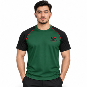 Durable Men <b>T</b> <b>Shirt</b> With Reinforced Shoulder Seams Comfortable Neckline And Quality <b>Stitching</b> For Regular Wear - Product Image 1