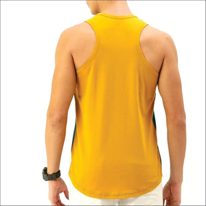 Men's Gym Singlet Fitness <b>Stringer</b> Muscle Fit Sleeveless <b>Vest</b> Quick Dry Custom Design Logo Training Bodybuilding Tank Top Men - Product Image 2