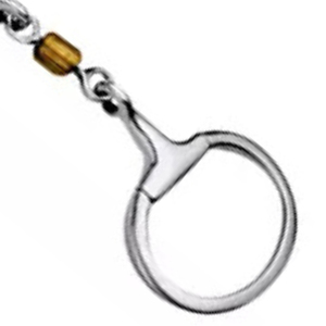 Online Exporter & Supplier Of Horse Products Stainless Steel Made Horse Use Gold Plated Roller Oval <b>Ring</b> Horse Bits - Product Image 2