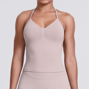 Camiseta Deportiva de Moda para Mujer, Camisola de Punto, Sólida, Transpirable, de Secado Rápido, para Correr al Aire Libre, Fitness, Yoga - Product Image 4