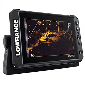 Elite FS 9 Fish Finder/Chartplotter Combo with Lithium Battery IP68 Waterproof Eco-Friendly <b>Rubber</b> Design - Product Image 1