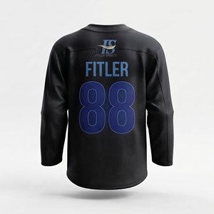 Maillot de football personnalisé pour homme, blanc, col en V, logo brodé, maille respirante - Product Image 2
