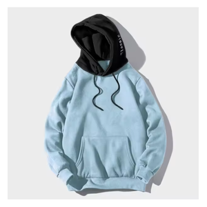 Sudadera con Capucha para Hombre, Estilo Urbano, Diseño de Parches, Corte Ajustado, Casual, Hip Hop, con Suministro OEM para la Temporada de Invierno, Superventas - Product Image 3